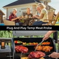 thumbnail image 5 of IAJXWI 2 Pack Stainless Steel Probe Sensor, Temperature Meat Probe Replacement for Pit Boss Pellet Grill and Smoker, 5 of 9