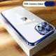 thumbnail image 3 of Funda de teléfono transparente con revestimiento de alta calidad para iPhone 16, 15, 14 Plus, 11, 12, 13 Pro Max, protección completa de lente, cubierta trasera de TPU suave a prueba de golpes, 3 of 5