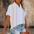 thumbnail image 4 of Summer Linen Tops for Women 2026 Fashion Sleeveless Cotton Linen Shirts Casual Button V Neck Tunic Tops Outfits, 4 of 6