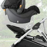 Chicco BravoFor2 Standing/Sitting Double Stroller - Iron (Black/Grey), New