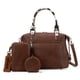 thumbnail image 5 of Set de bolsos Montana West Wrangler Doctor Bag para mujer, 3 piezas, 5 of 6