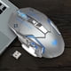 thumbnail image 5 of Ratón Inalámbrico con Receptor USB, Ratón Inalámbrico Portátil para Oficina, Clic Silencioso de 3 Ppp Ajustables, para PC, Ordenador Portátil, Ordenad Plata Hugo Ratón inalambrico, 5 of 7