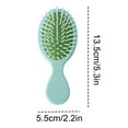 thumbnail image 5 of HHBEAUTY Mini Hair Brush, Detangling Hairbrush for Dry and Wet Hair, Small Size Travel Detangler Brush for Girls Boys Kids Women Men for All Hair Types, 5 of 9