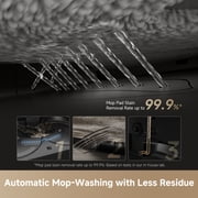 DREAME X50 Ultra Black bundle, Robot Vacuum and Mop with Auto-Empty and Mop Self-Cleaning, 20,000Pa Suction, Obstacle Avoidance and 360° Navigation, Corner to Edge Deep Cleaning, Detangling Brush