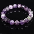 thumbnail image 3 of Natural Stone Bracelet Amethyst Tiger Eye Rose Quartz Obsidian Agate Beads Jewelry Gift For Men Magnetic Health Protection Women, 3 of 7