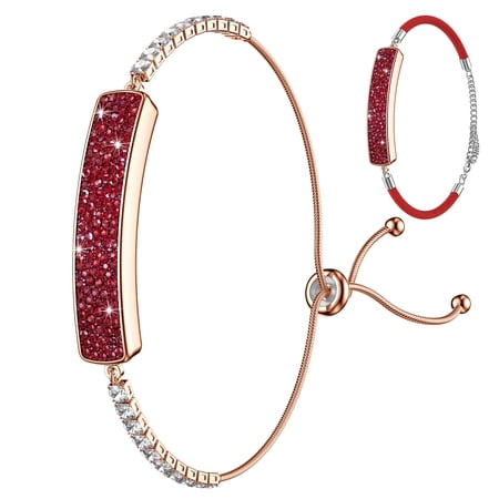 XAXRE Smart Bracelet for Women 5ATM Waterproof Activity Tracking Fashion Diamond Bracelet with 2 Bands