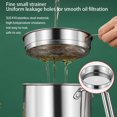 thumbnail image 4 of Storage Containers Cooking Oil Filter Grease Container with Strainer Oil Storage Container with Proof Lid Non Tray, 4 of 6