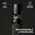 thumbnail image 6 of Swiss Tech TAKTISCH 2500LM Rechargeable Tactical LED Flashlight, Waterproof Aluminum, 6 of 13
