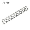 thumbnail image 2 of Unique Bargains 7mmx0.8mmx45mm 304 Ressort de Compression en Acier Inoxydable 17,2n Capacité de Charge, 30pcs, 2 of 5