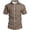 Brown-A#210521nn, variant on Hearthz Mens Button Down Short Sleeve Shirt Striped Wrinkle Free Mens Work Shirts Vacation Beach Summer Mens Dress Shirts Khaki M