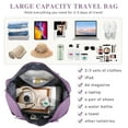 thumbnail image 6 of Gynky Travel Duffle Bag Weekender Bags for Women with Shoe Compartment Carry on Overnight Bag Gym Duffel Bag with Wet Pocket Hospital Bags for Labor and Delivery, 6 of 8