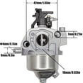 thumbnail image 2 of Fullas OEM Huayi  Carburetor for Kohler XT675  XT650 149cc Engine , Toro Recycler 22 inch  Mower Replace Kohler 14 853 68-S 14 853 55-S, 2 of 6