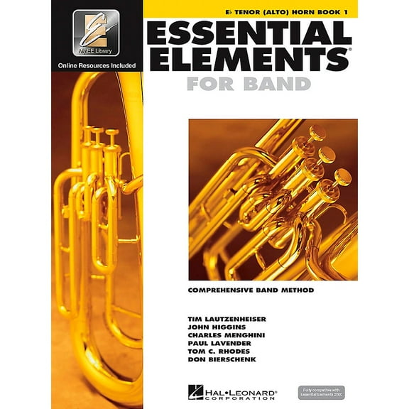 EE2000 E-FLAT TENOR (ALTO) HORN BOOK 1 BK/2CD