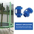 thumbnail image 4 of MasteelfCA 10Pcs Trampoline Enclosure Pole Hat Pole Tops Cover Plastic Trampoline Accessories, 4 of 8