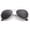 silver frame with gray lenses, variant on Classic Aviator Sunglasses for Men Women Driving Sun glasses Polarized Lens UV Blocking