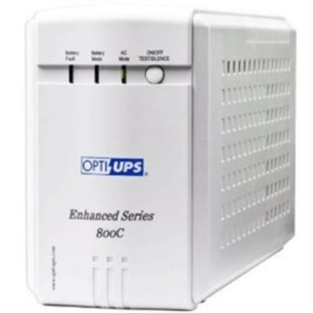 Automatic Voltage Regulation Ups Opti Ups 129936 Opti-ups Ups Es800c Usb Automatic Voltage Regulator Avr 8outlets 800va 480w 110/120v 50/60hz 4ms White Retail ()