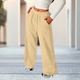 thumbnail image 7 of Eiyaclvo Boys Baggy Sweatpants Straight Wide Leg Sweatpant Joggers Drawstring Waisted Open Bottom Sweat Pants with Pockets Size 4-15 Years, 7 of 7