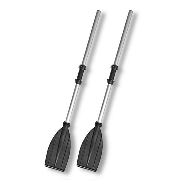 2Pcs Detachable Oars Rubber Boat Thickened Aluminum Alloy Paddle Fishing Boat Strong Hand Paddle Rafting