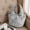 Green, variant on JZCHUNTOY Embroidered Canvas Bag, Multi Pocket Durable Cotton Linen Handbag, Exquisite Pattern Sturdy Handle Tote Purse, Stylish Casual Carryall for Daily Shopping Dating