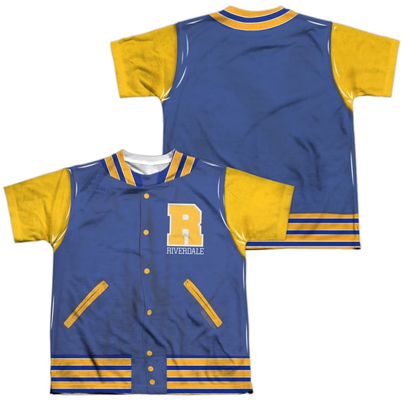 Riverdale - Varsity Jacket (Front/Back Print) - Youth Short Sleeve Shirt - Medium