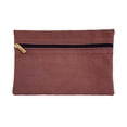 thumbnail image 4 of kowaku Sew in Pocket with Zipper Wallet Phone Pouch Practical Sturdy Lightweight Canvas coffee, 4 of 8