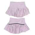 thumbnail image 4 of Athletic Skirt, Pink Polyester Lightweight Comfortable   Pleated Tennis Skirt   For Exercise For Beach For Running XL, 4 of 8