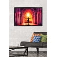 thumbnail image 2 of PD Moreno - Fine Art - Yoga Morning Sun Wall Poster, 22.375" x 34" Framed, 2 of 6