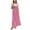 Pink#2, variant on Women's Vintage Print Button Suspenders Romper Sleeveless Jumpsuit with Pockets Ice Silk Crepe Loose Fit Comfortable Maxi Dress Casual Outfit S-2XL