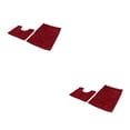 thumbnail image 3 of kurtrusly 1/2/3 Polyester Chenille Rug Carpet With Soft Texture Good Stepping Feeling And Strong Grip Prompt Wine Red 50*80+50*50 2PCS, 3 of 6