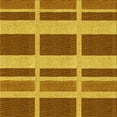 thumbnail image 1 of Ahgly Company Machine Washable Indoor Square Transitional Mahogany Brown Area Rugs, 5' Square, 1 of 7