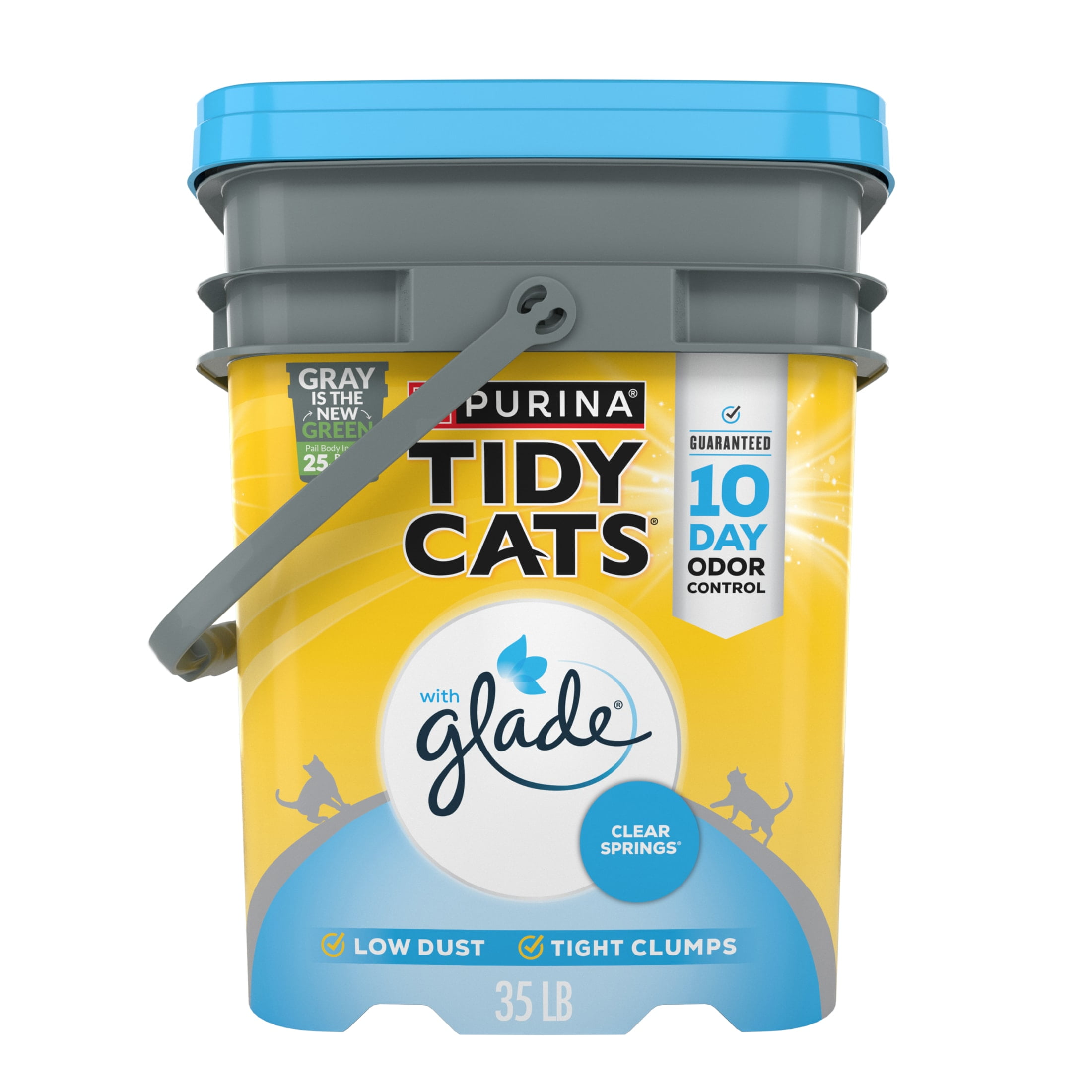 Purina Tidy Cats With Glade Clear Springs Scented, Odor Control, Clumping Multi-Cat Litter