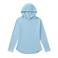 thumbnail image 7 of Livrdious UPF 50 Sun Shirt Hoodie for Women Lightweight Quick Dry Womens UV Protection Long Sleeve T-Shirt for Outdoor Activitys, 7 of 7