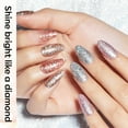 thumbnail image 7 of Modelones Glitter Gel Nail Polish Set, 6 Colors Sparkle Silver Gold Pink Gel Polish Kit, Chrome Platinum Soak Off Gel Nail Polish Set for Manicure Nail Art DIY Salon Home Gifts, 7 of 7
