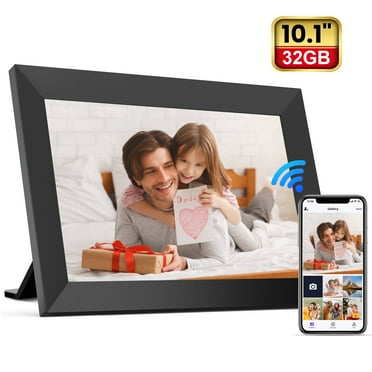 Torio WiFi Digital Picture Frame, 10.1" Digital Photo Frame Built-in 32 GB Memory with IPS Touchscreen Share Instant Photo from Anywhere Best Gift Choice