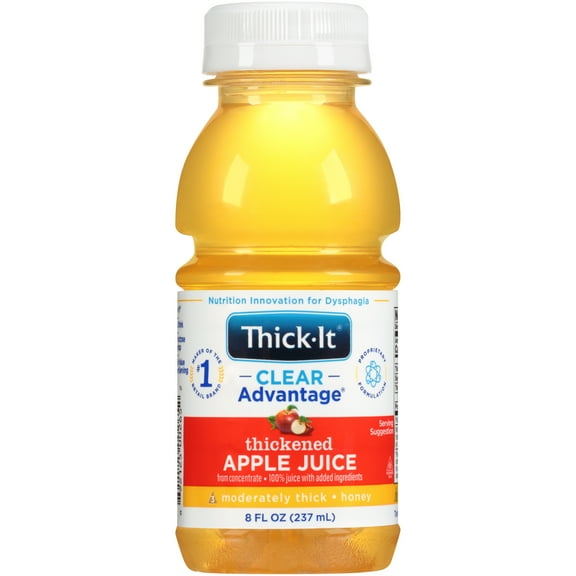 Thick-It AquaCare H2O Thickened Apple Juice  Honey Consistency 8 oz. 1 Count