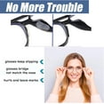 thumbnail image 4 of 10Pairs Nose Pad, Non-Slip Silicone Glasses Nosepad, Thin Eyeglass Nose Pads for Glasses Sunglasses(1.5mm,Clear), 4 of 8