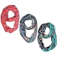 thumbnail image 4 of Womens Fashion Bohemian Sheer Infinity scarves Circle Scarf Loops, 4 of 10