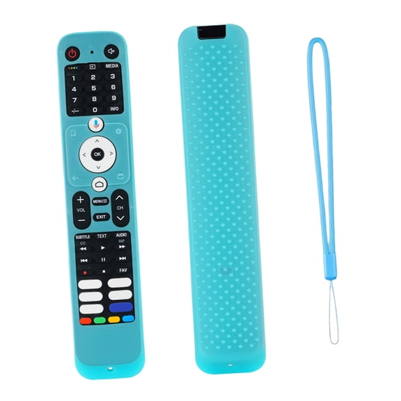 Protective Silicone Remote Case for U32G HDTV Remote Cover Shockproof Holder with Lanyard Accessories