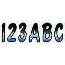 Hardline Products Chbkg200 Factory Matched 3 Inch Boat & Pwc Registration Number