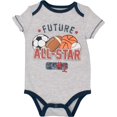 thumbnail image 4 of Football Newborn Baby Boys 5 Pack Costume Bodysuits Newborn to Infant, 4 of 5