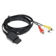 thumbnail image 4 of Cable Compuesto de Audio y Video RCA a AV CUTICAT para TV Paquete de 2 o 4 para N64, 4 of 8