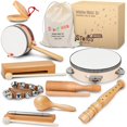 thumbnail image 1 of Juego de instrumentos musicales Stoie's International Wooden Kids, 1 of 9