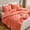 Coral, variant on Sleep Zone 85gsm Cationic Microfiber Comforter Set, Luxury Ultra Soft All Season Bedding, Queen Gray