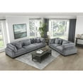 thumbnail image 5 of Lexicon Traverse Corduroy Fabric Upholstered Sofa in Gray, 5 of 5