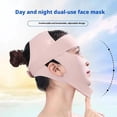 thumbnail image 3 of V Face Masks Lift, Soft Light Comfortable Face Wrapping V Face Sleeping Mask For Firming Anti, 3 of 8