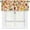 Fall Leaves, variant on Fall Short Curtains for Windows Autumn Leaves Valance Curtain for Bedroom 54"x18",Maple Leaf Farmhouse Window Curtains Rod Pocket Valances for Kitchen Decoration