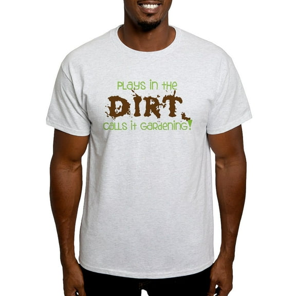CafePress - Plays In Th DIRT CALLS It Gardening T Shirt - Men's Classic Graphic T-Shirt