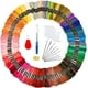 thumbnail image 1 of Kit de hilos de bordar de 150 colores, 172 piezas para bordado, punto de cruz, pulseras brasileñas, hilos de coser, herramientas, accesorios, 1 of 5