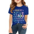 thumbnail image 7 of MZXELPRJD 100 Days of School Shirt for Boys Girls Funny Kindergarten Shirts Happy 100 Day of School Celebration Gifts Toddler Short Sleeve Graphic Tee Tops, 7 of 7