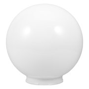 MERRYHAPY White Acrylic Lamp Shade Outdoor Round Globe Light Cover Replacement